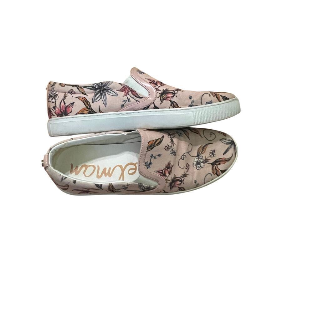 Sam Edelman Slip On Material Flowers Shoes. 8.5 - Picture 4 of 8
